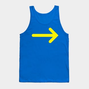 Buen Camino de Santiago Yellow Arrow Tank Top